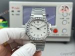 GR Factory Patek Philippe Nautilus Swiss 9015 Movement Women Diamond Bezel Watch 35.2mm 